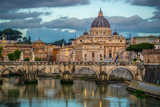 Vatican City from Ponte Umberto, Rome