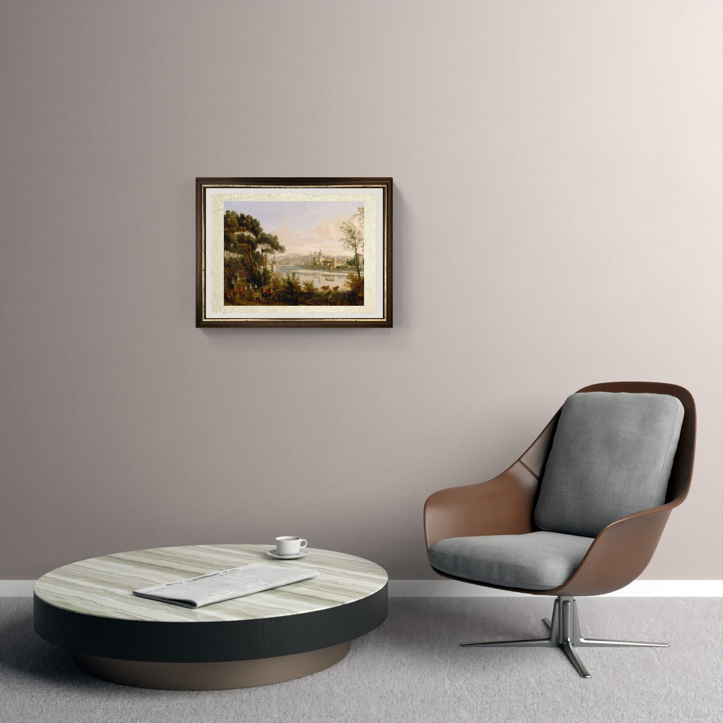 View of Florence - Gaspare Vanvitelli - Gaspar van Wittel