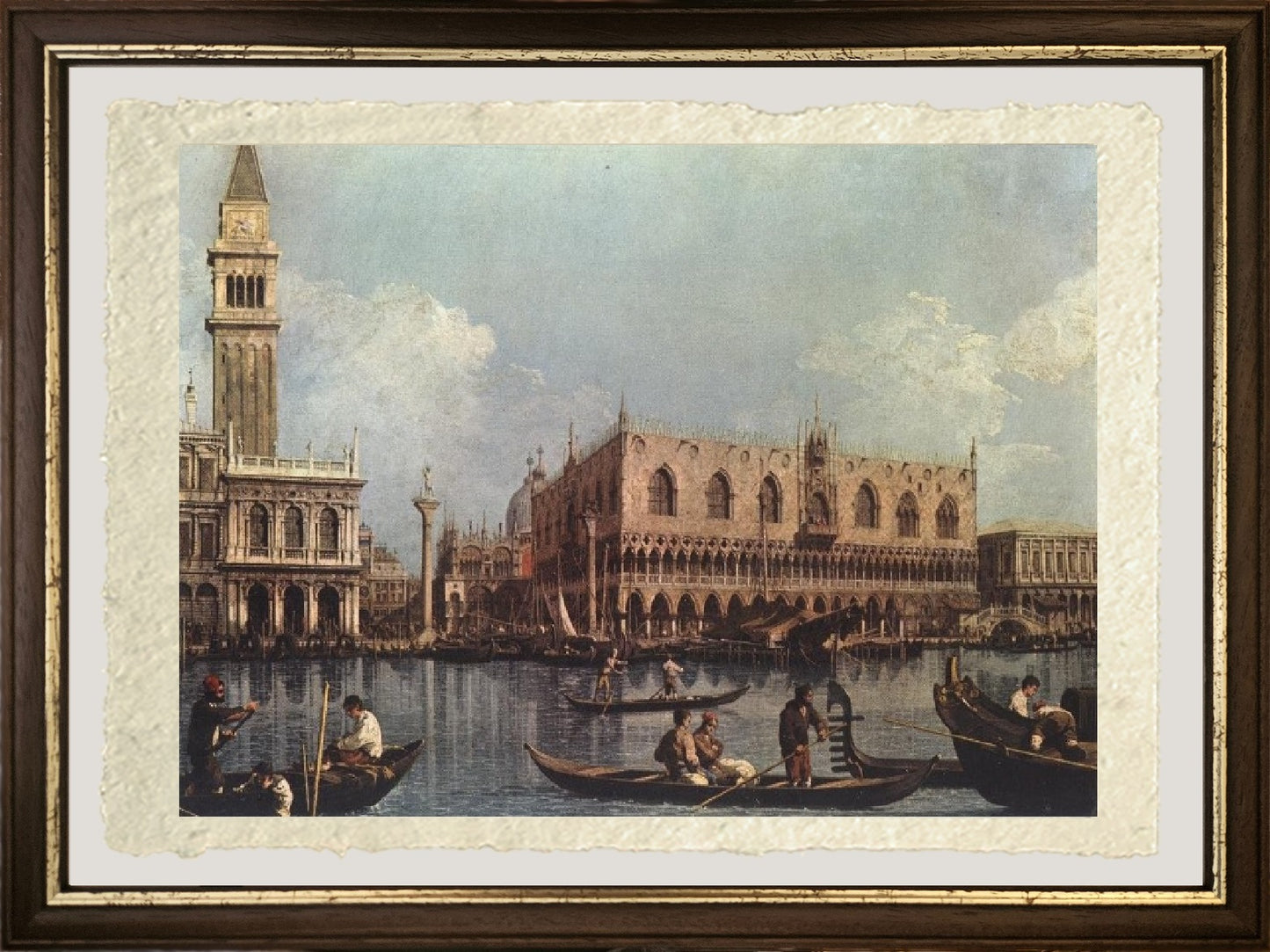 View of the Basin of San Marco - Giovanni Antonio Canal known as Canaletto