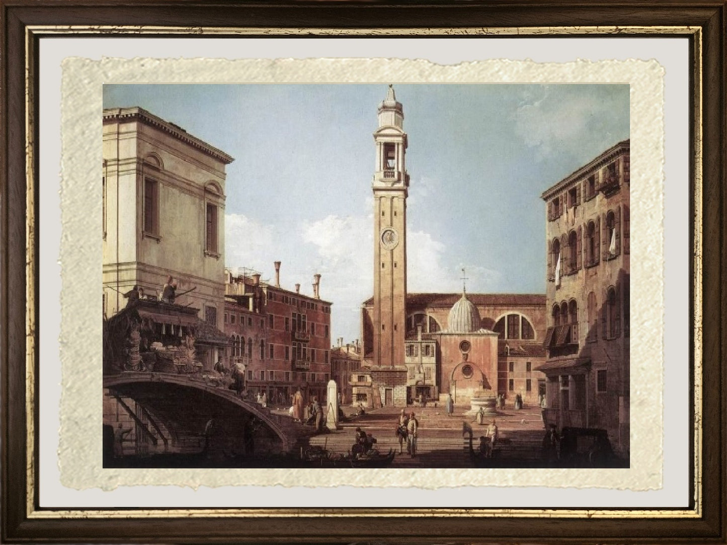 View of Campo Santi Apostoli - Giovanni Antonio Canal known as Canaletto
