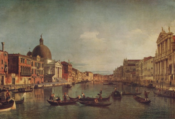 Veduta del Canal Grande Venezia, 1740 - Giovanni Antonio Canal detto Canaletto