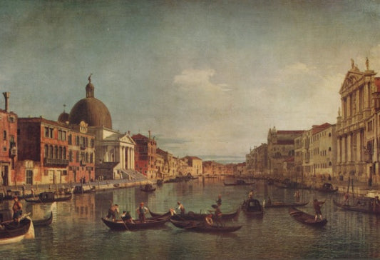 Veduta del Canal Grande Venezia, 1740 - Giovanni Antonio Canal detto Canaletto