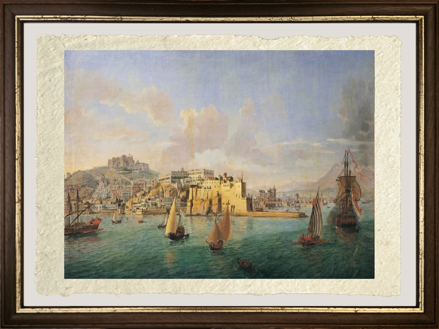 View of the Gulf of Naples - Gaspare Vanvitelli - Gaspar van Wittel
