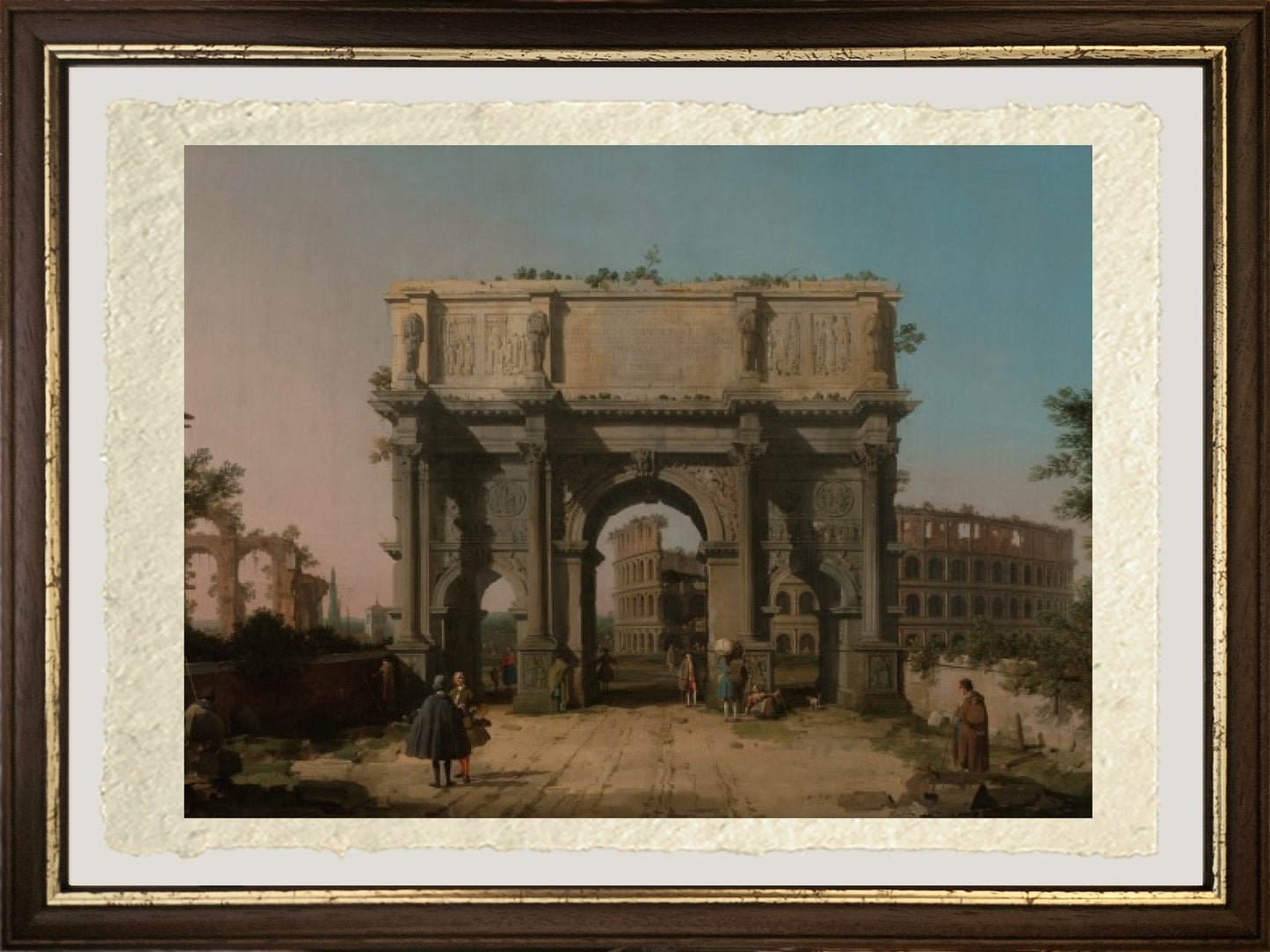 View of Rome with St. Peter's and Castel Sant' Angelo in the Distance, 1685 - Gaspare Vanvitelli - Gaspar van Wittel