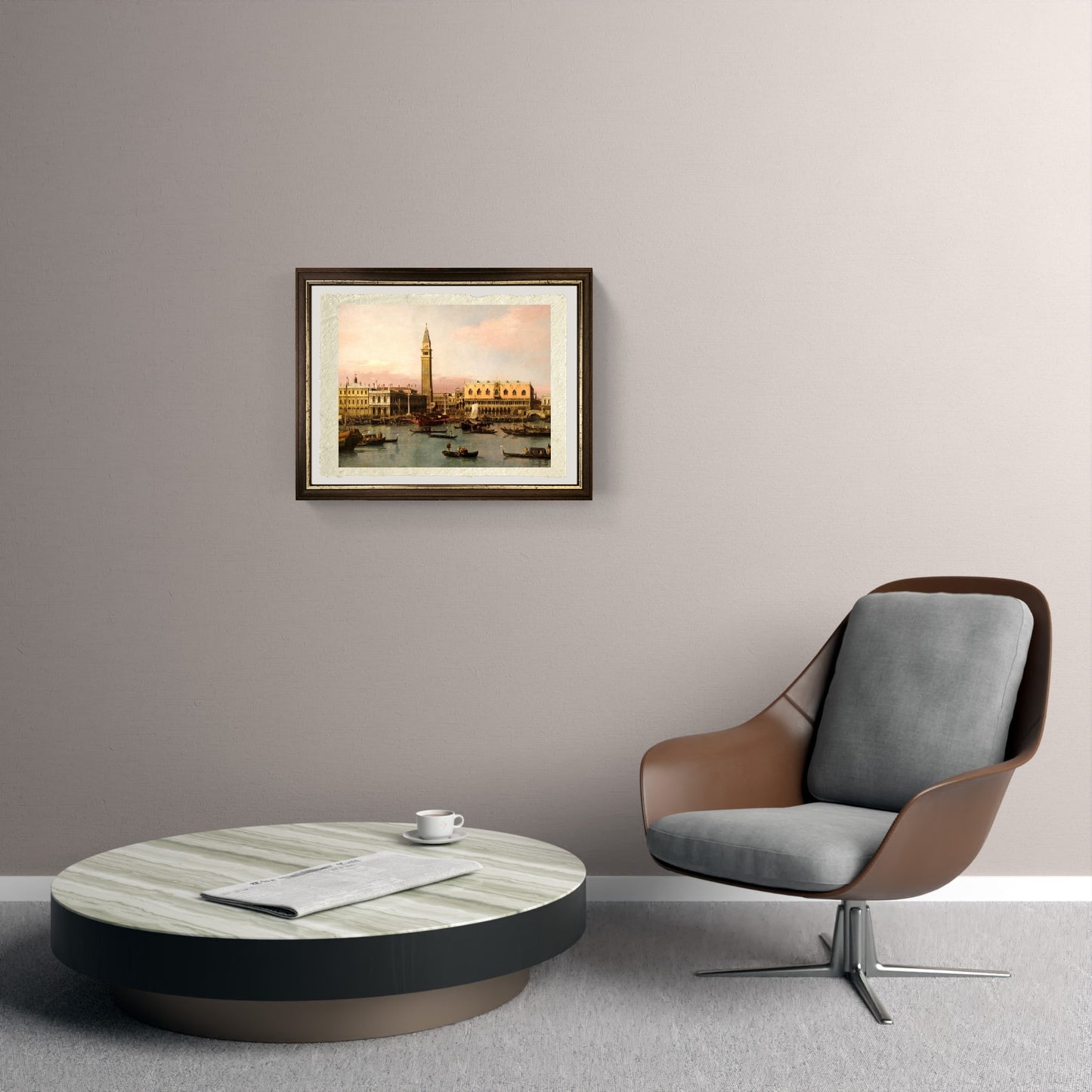 View of Rome with St. Peter's and Castel Sant' Angelo in the Distance, 1685 - Gaspare Vanvitelli - Gaspar van Wittel