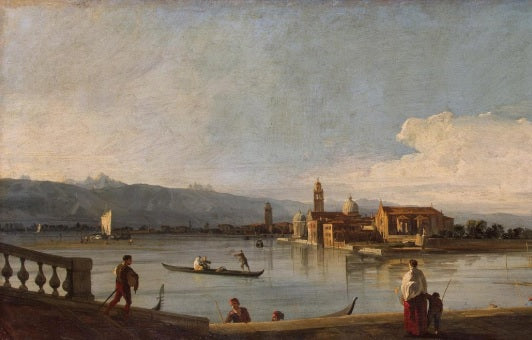 View of Rome with St. Peter's and Castel Sant' Angelo in the Distance, 1685 - Gaspare Vanvitelli - Gaspar van Wittel