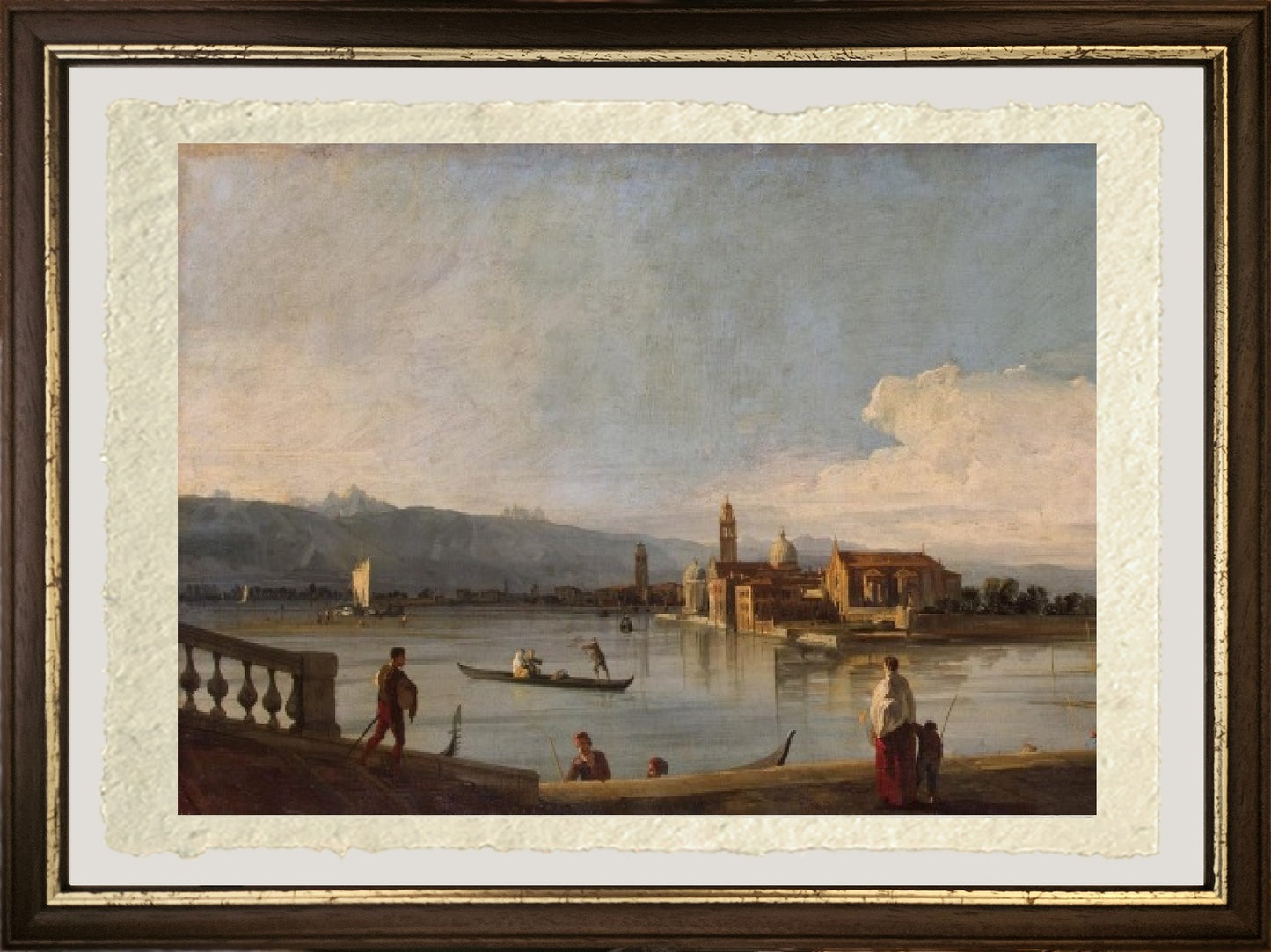 View of Rome with St. Peter's and Castel Sant' Angelo in the Distance, 1685 - Gaspare Vanvitelli - Gaspar van Wittel