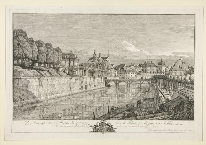 Veduta dello Zwinger, Dresda - Bernardo Bellotto