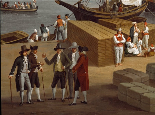 Veduta del porto di Messina in Sicilia  - Jakob-Philipp Hackert