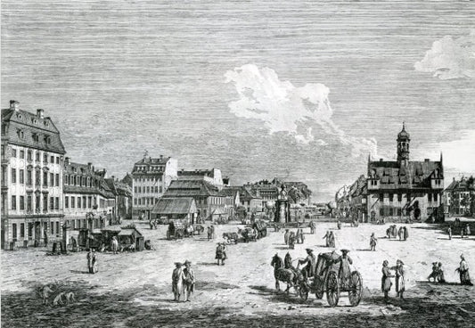 View of Dresda - Bernardo Bellotto