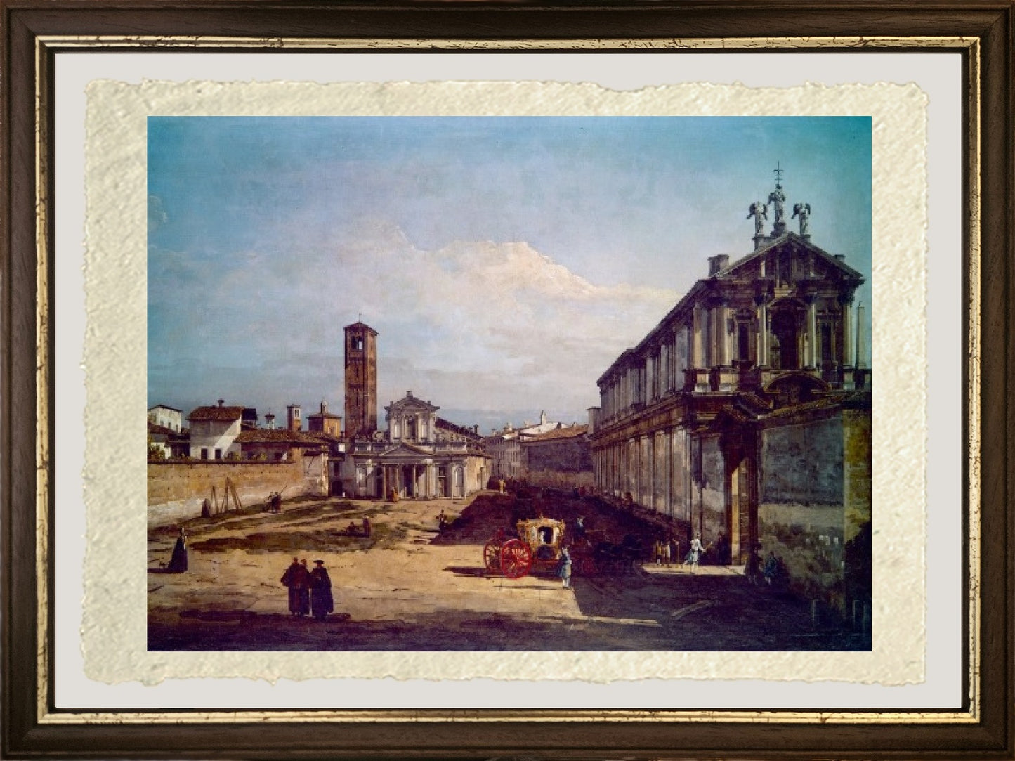 View of Milan - Bernardo Bellotto