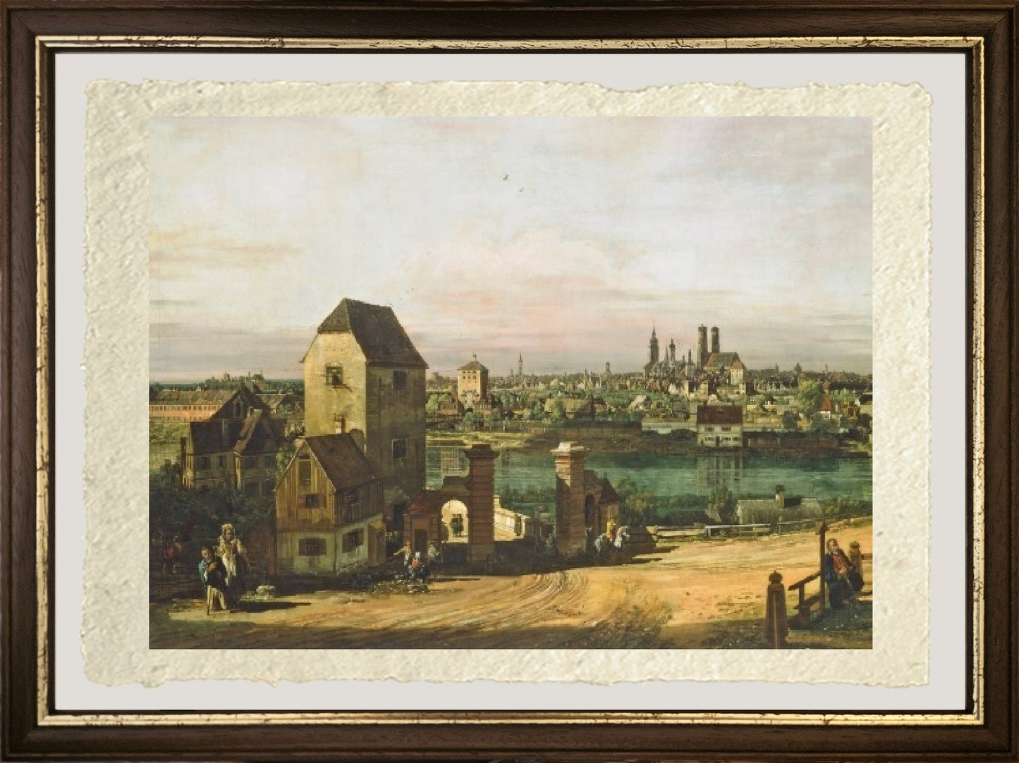 Veduta di Monaco, 1761 - Bernardo Bellotto
