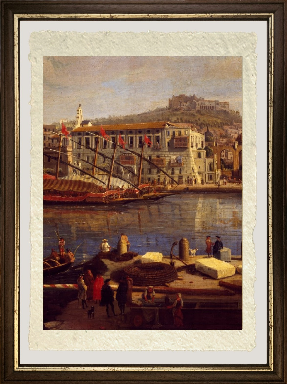 View of Naples - Gaspare Vanvitelli - Gaspar van Wittel