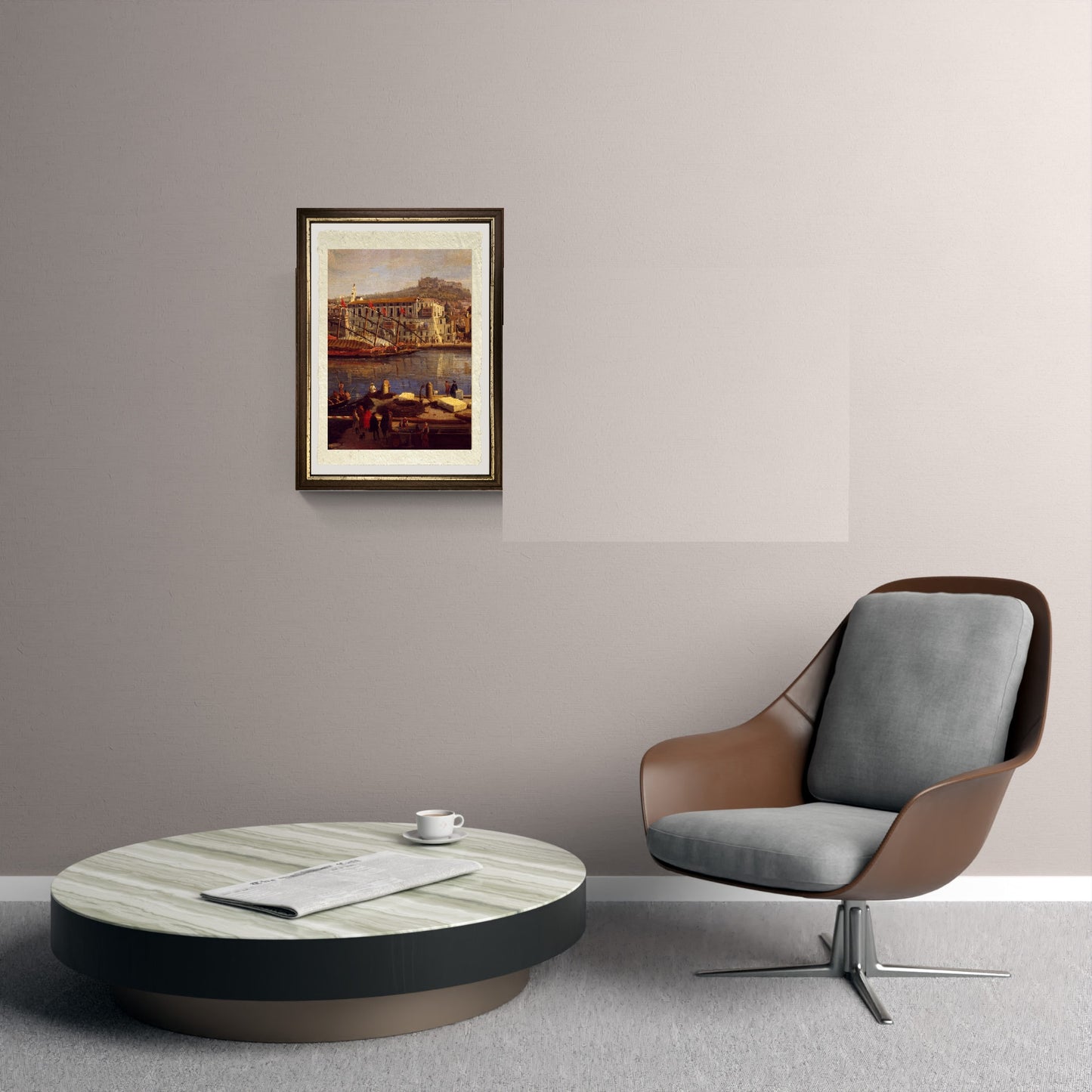 View of Naples - Gaspare Vanvitelli - Gaspar van Wittel