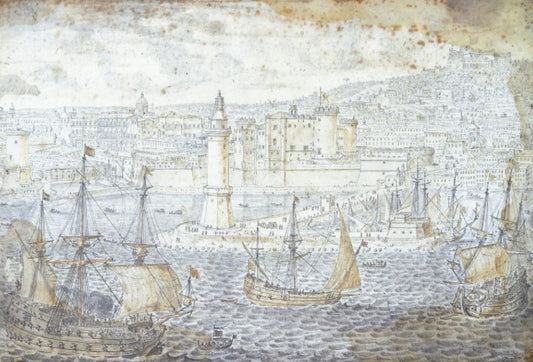 Veduta di Napoli - Lievin Cruyl