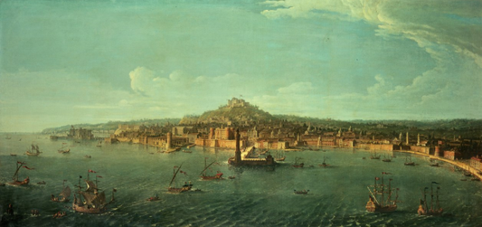 Veduta di Napoli, XVII secolo - Gaspar van Wittel - Gaspare Vanvitelli