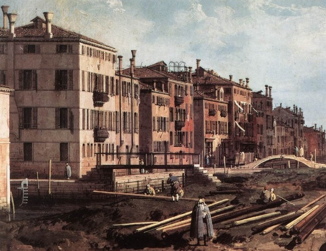 Veduta di San Giuseppe di Castello - Giovanni Antonio Canal detto Canaletto