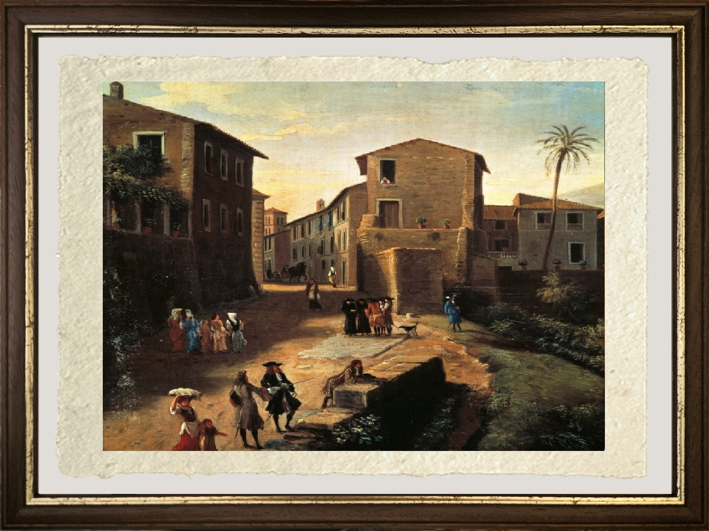Veduta di Tivoli, di Gaspare Vanvitelli (1652 o 1653-1736) (dettaglio)