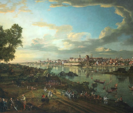 Veduta di Varsavia da Praga - Bernardo Bellotto