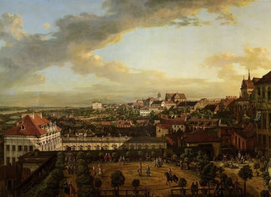 View of Rome with St. Peter's and Castel Sant' Angelo in the Distance, 1685 - Gaspare Vanvitelli - Gaspar van Wittel