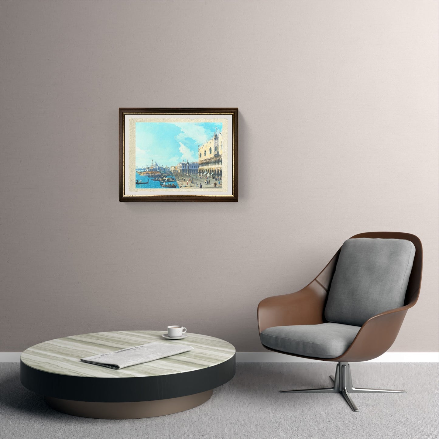 Veduta di Venezia con la Salute, 1735 - Giovanni Antonio Canal detto Canaletto