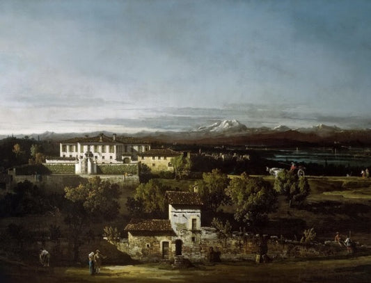 View of Rome with St. Peter's and Castel Sant' Angelo in the Distance, 1685 - Gaspare Vanvitelli - Gaspar van Wittel