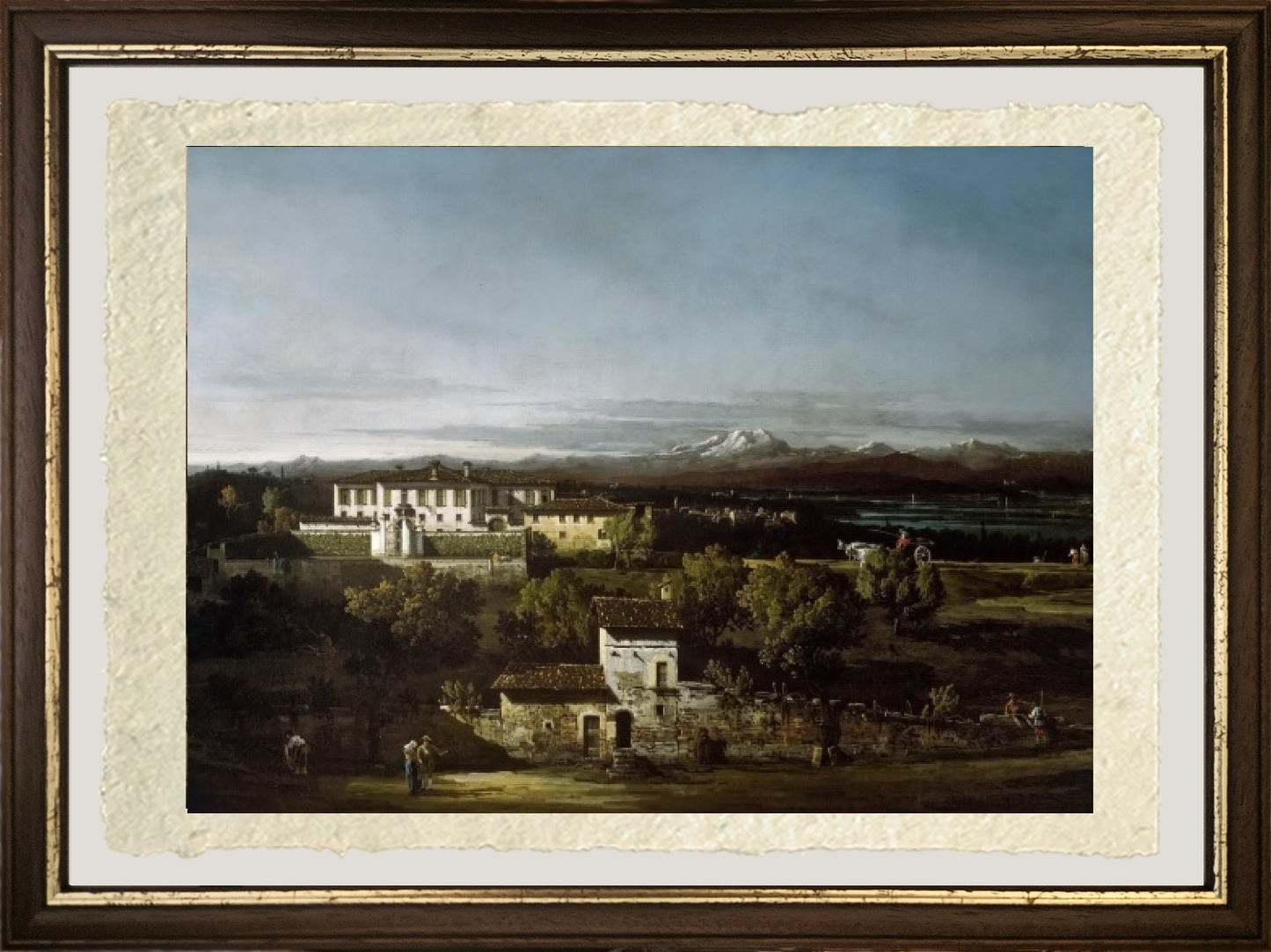 View of Rome with St. Peter's and Castel Sant' Angelo in the Distance, 1685 - Gaspare Vanvitelli - Gaspar van Wittel
