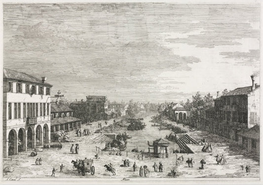 Vedute di Mestre - Giovanni Antonio Canal detto Canaletto