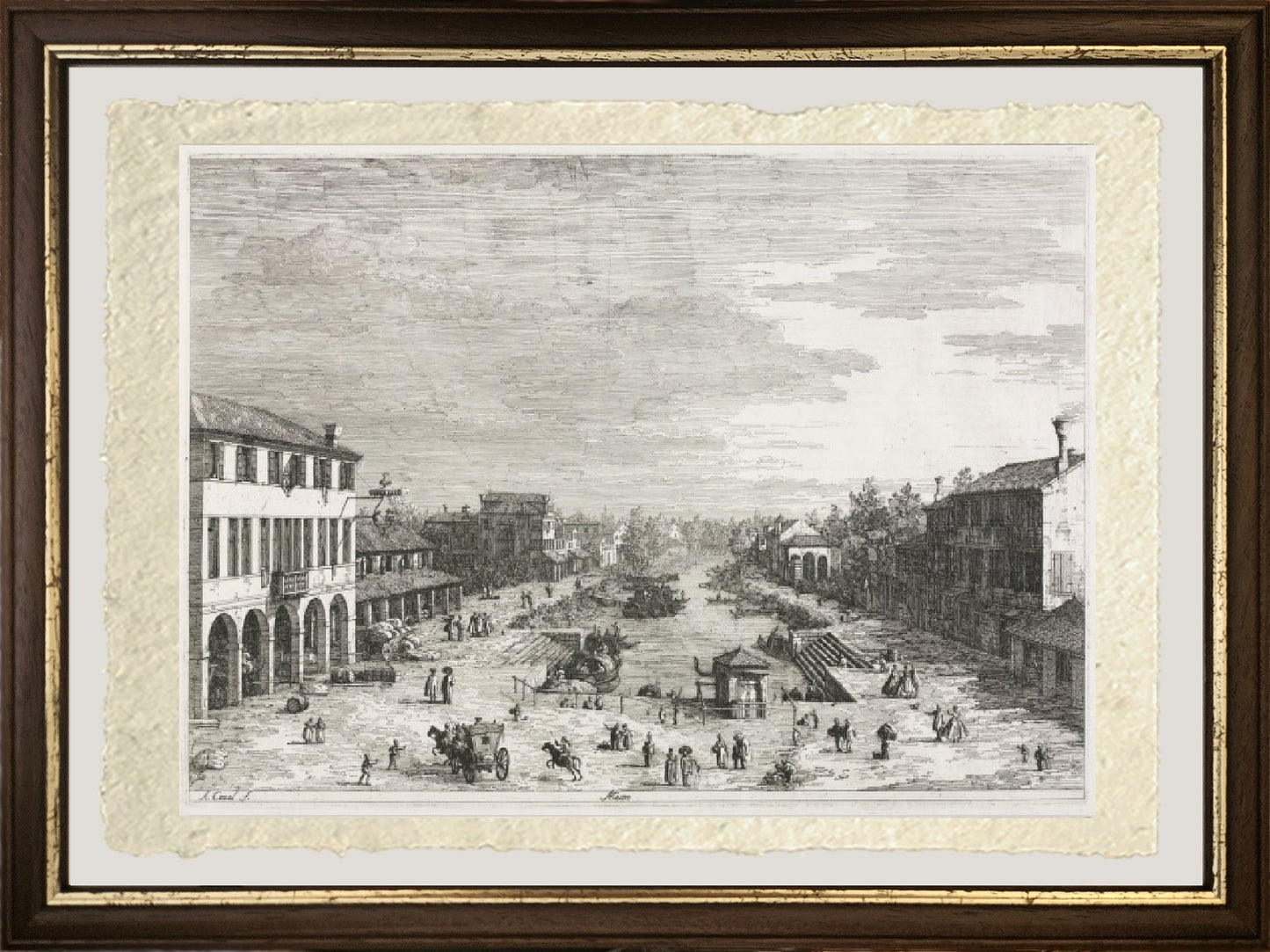 Vedute di Mestre - Giovanni Antonio Canal detto Canaletto