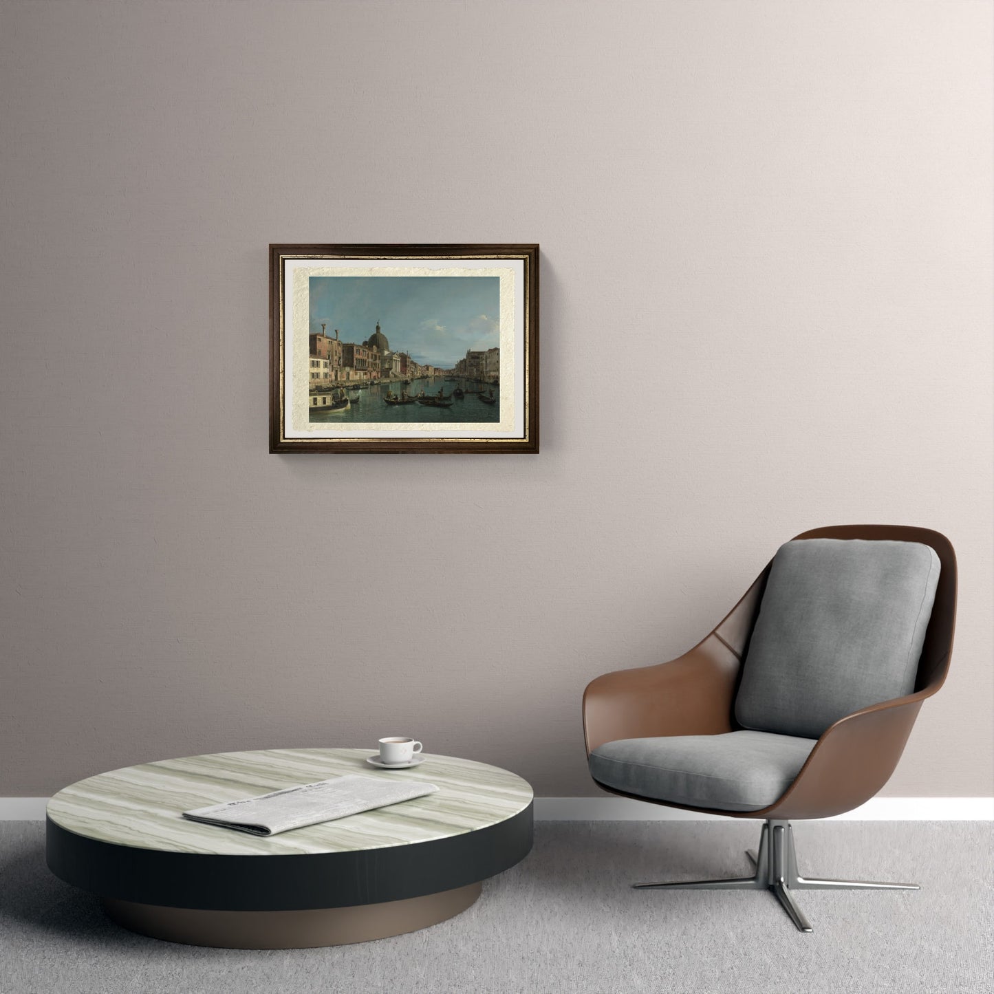 Venezia - Il Canal Grande con S. Simeone Piccolo - Giovanni Antonio Canal detto Canaletto