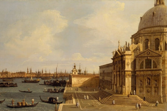 View of Rome with St. Peter's and Castel Sant' Angelo in the Distance, 1685 - Gaspare Vanvitelli - Gaspar van Wittel