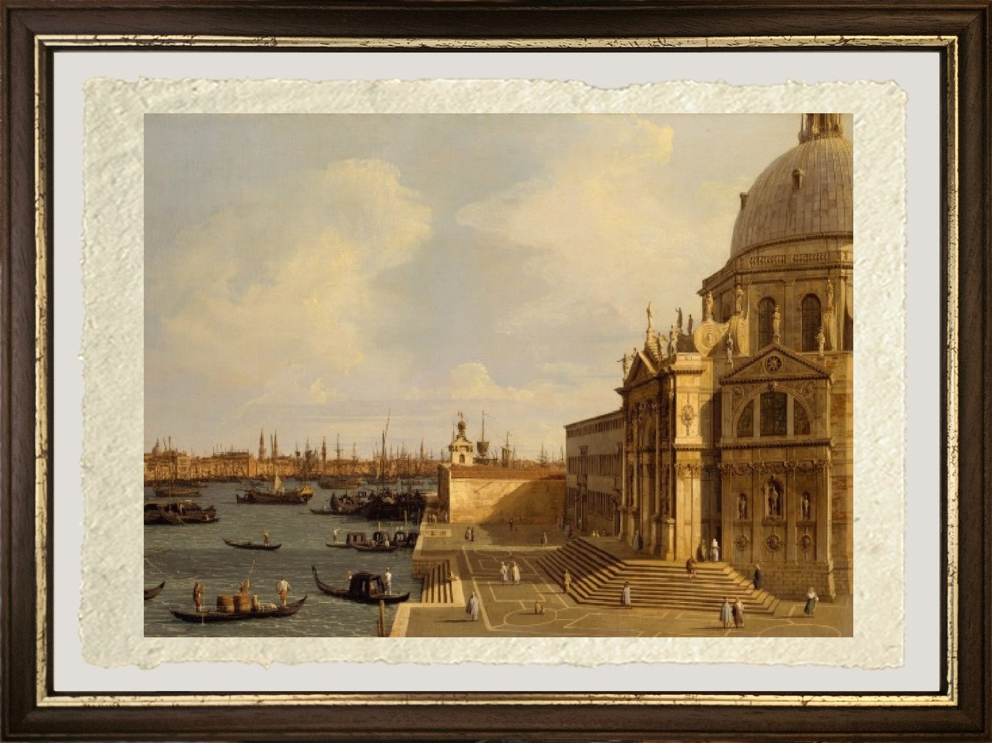 View of Rome with St. Peter's and Castel Sant' Angelo in the Distance, 1685 - Gaspare Vanvitelli - Gaspar van Wittel