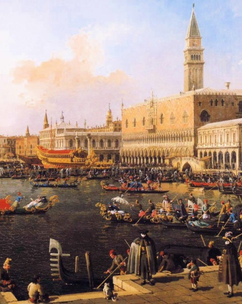 Venice, St. Mark's Basin on Ascension Day - Giovanni Antonio Canal, known as Canaletto