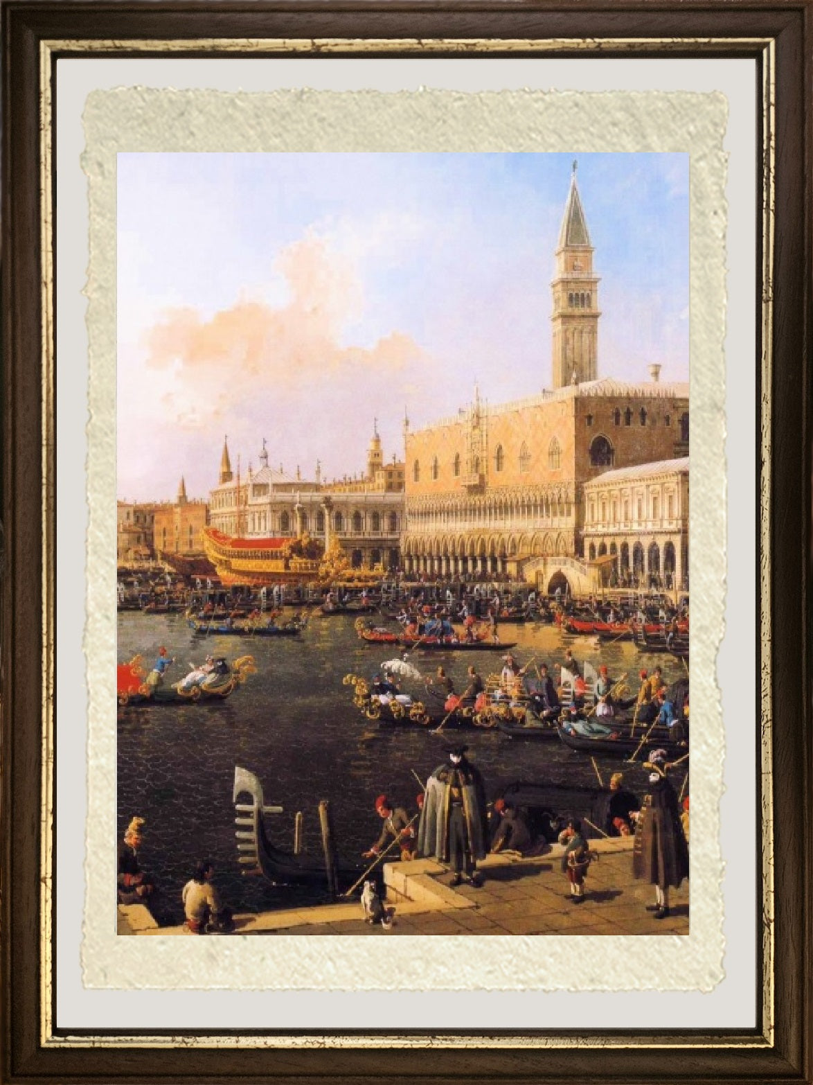 Venice, St. Mark's Basin on Ascension Day - Giovanni Antonio Canal, known as Canaletto