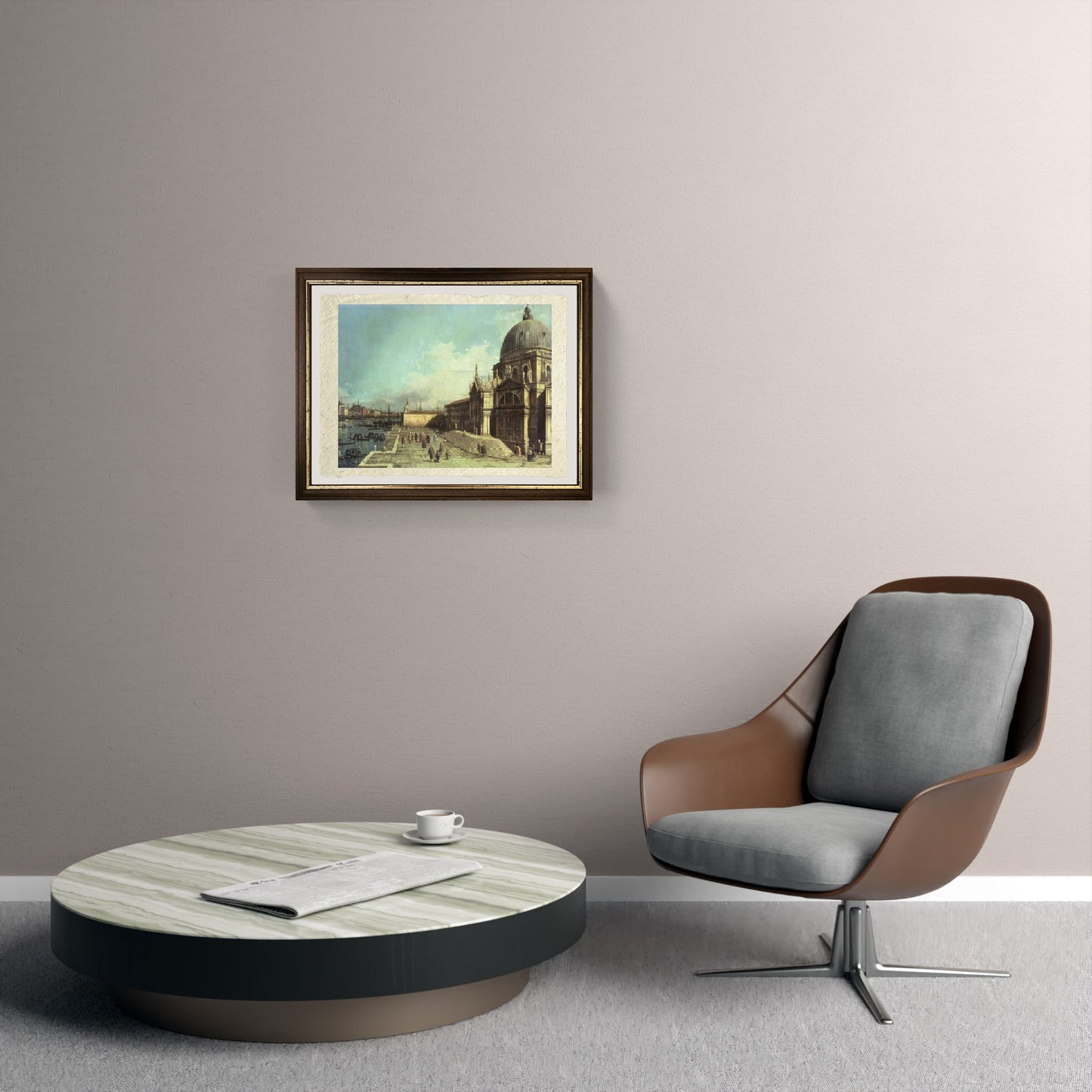 Venezia con la Chiesa di Santa Maria della Salute - Giovanni Antonio Canal detto Canaletto