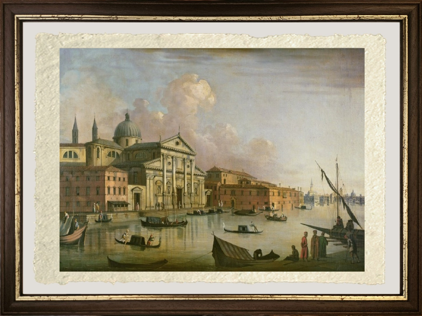 Venezia: una vista di San Giorgio Maggiore - Giovanni Antonio Canal detto Canaletto