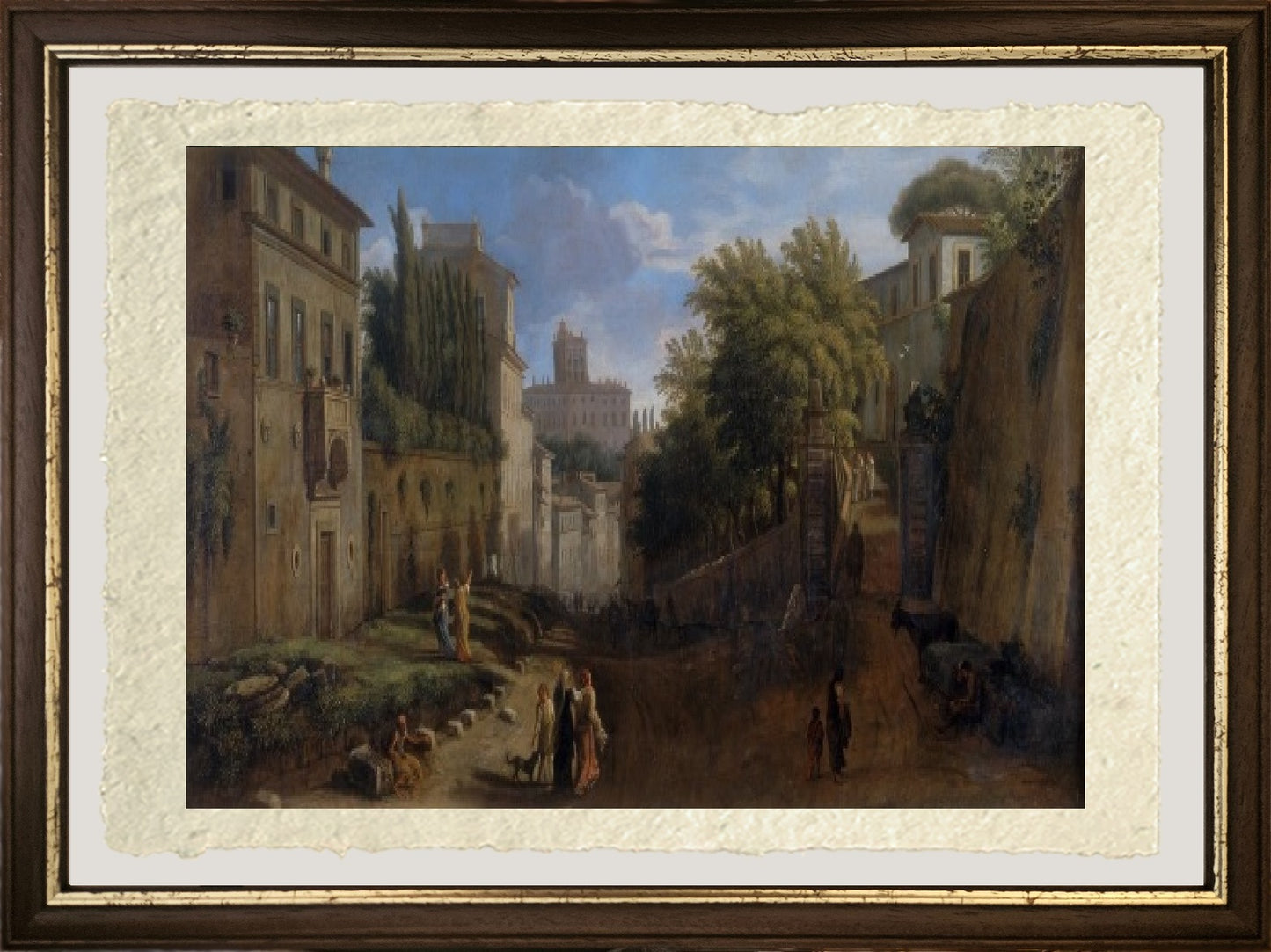 Via Capo le Case - Gaspare Vanvitelli - Gaspar van Wittel