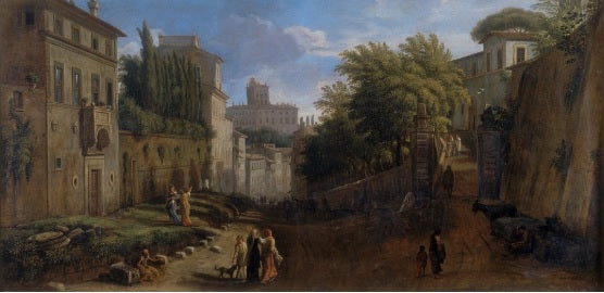 Via Capo le Case - Gaspare Vanvitelli - Gaspar van Wittel