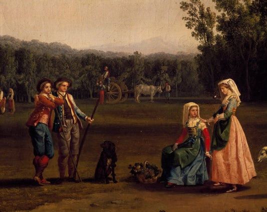 Viaggio alle tenute reali di Caserta - Jakob-Philipp Hackert