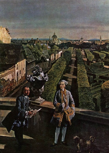 Vienna, Panorama dal Palais Kaunitz - Bernardo Bellotto