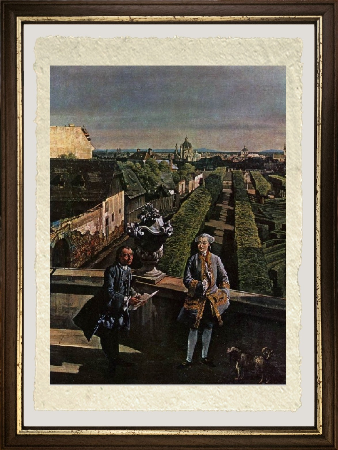 View of Rome with St. Peter's and Castel Sant' Angelo in the Distance, 1685 - Gaspare Vanvitelli - Gaspar van Wittel