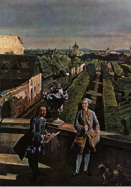 View of Rome with St. Peter's and Castel Sant' Angelo in the Distance, 1685 - Gaspare Vanvitelli - Gaspar van Wittel
