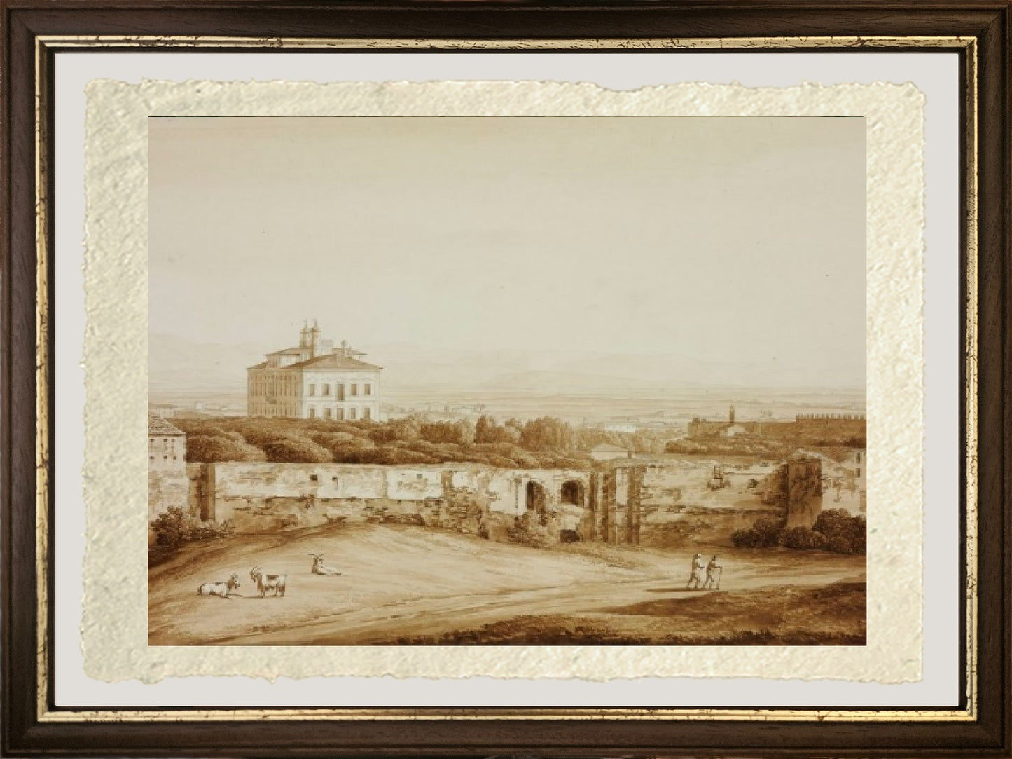 Villa Costaguti a Roma - Jakob-Philipp Hackert