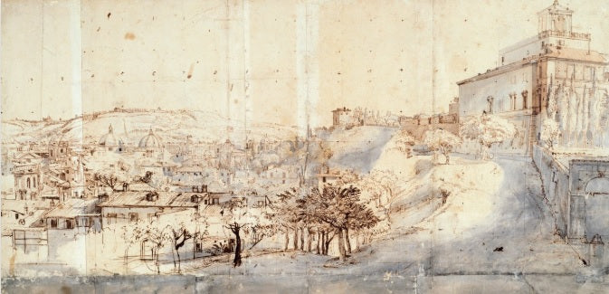 Villa Medici a Roma - Gaspar van Wittel - Gaspare Vanvitelli