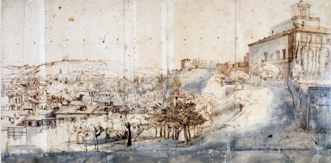Villa Medici a Roma - Gaspare Vanvitelli - Gaspar van Wittel