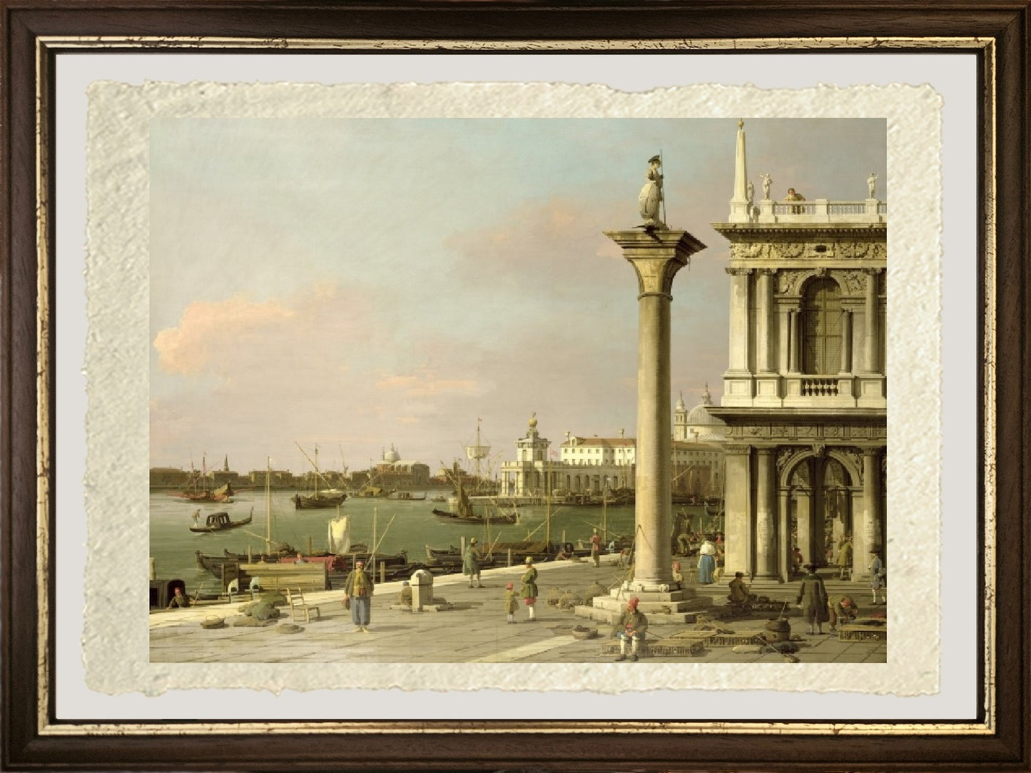 View of Rome with St. Peter's and Castel Sant' Angelo in the Distance, 1685 - Gaspare Vanvitelli - Gaspar van Wittel