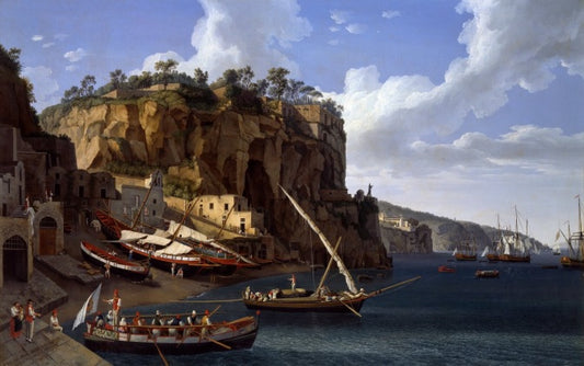 Vista della Piccola Marina a Sorrento - Jakob-Philipp Hackert