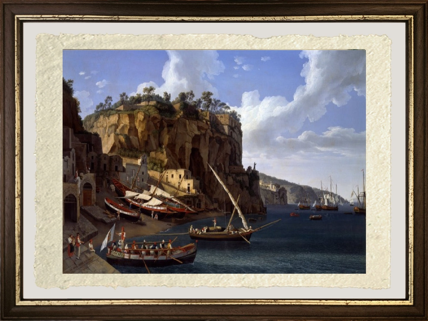 Vista della Piccola Marina a Sorrento - Jakob-Philipp Hackert