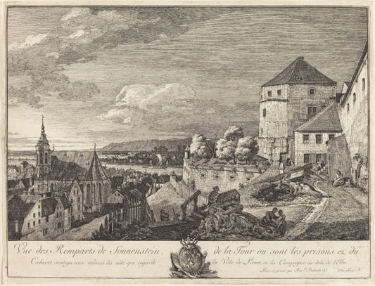 View of Rome with St. Peter's and Castel Sant' Angelo in the Distance, 1685 - Gaspare Vanvitelli - Gaspar van Wittel