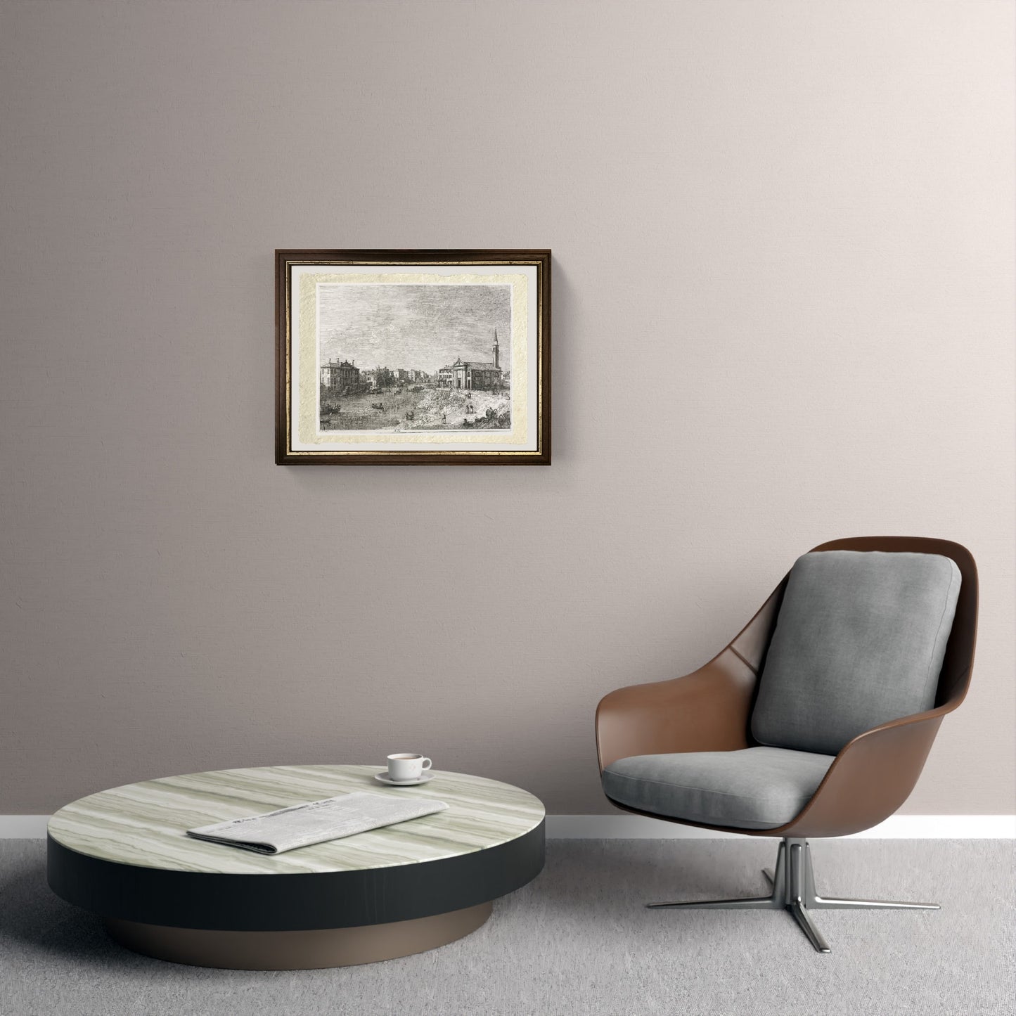 Vista di Dolo, una città sul Brenta - Giovanni Antonio Canal detto Canaletto